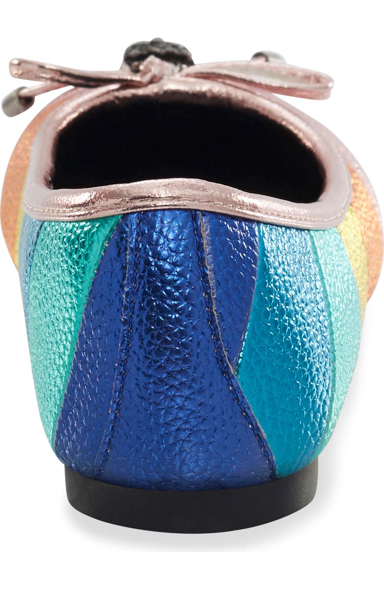 Kurt Geiger London Kids' Mini Eagle Ballerina Flat, Alternate, color,