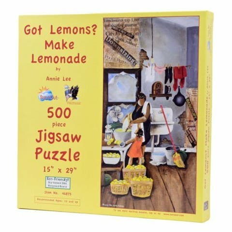 Got Lemons Make Lemonade 500 piece Jigsaw Puzzle for Adults