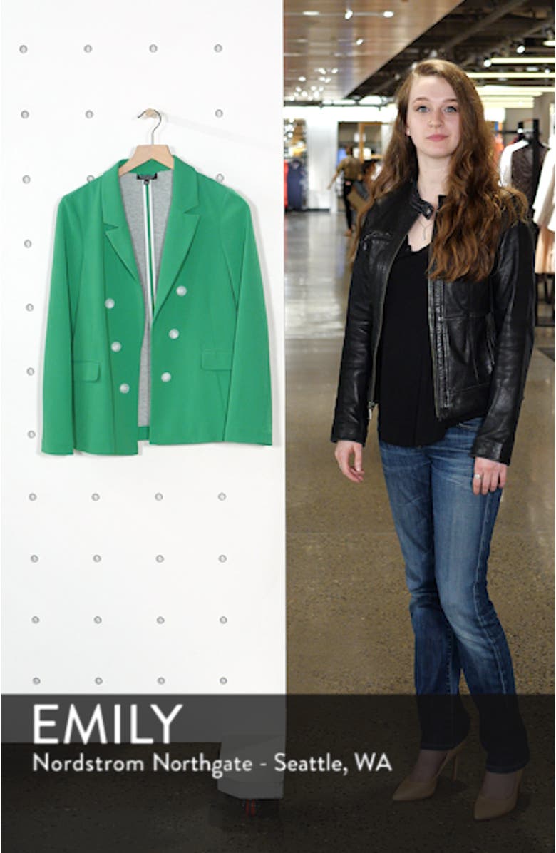 Bonded Double Breasted Jacket, sales video thumbnail