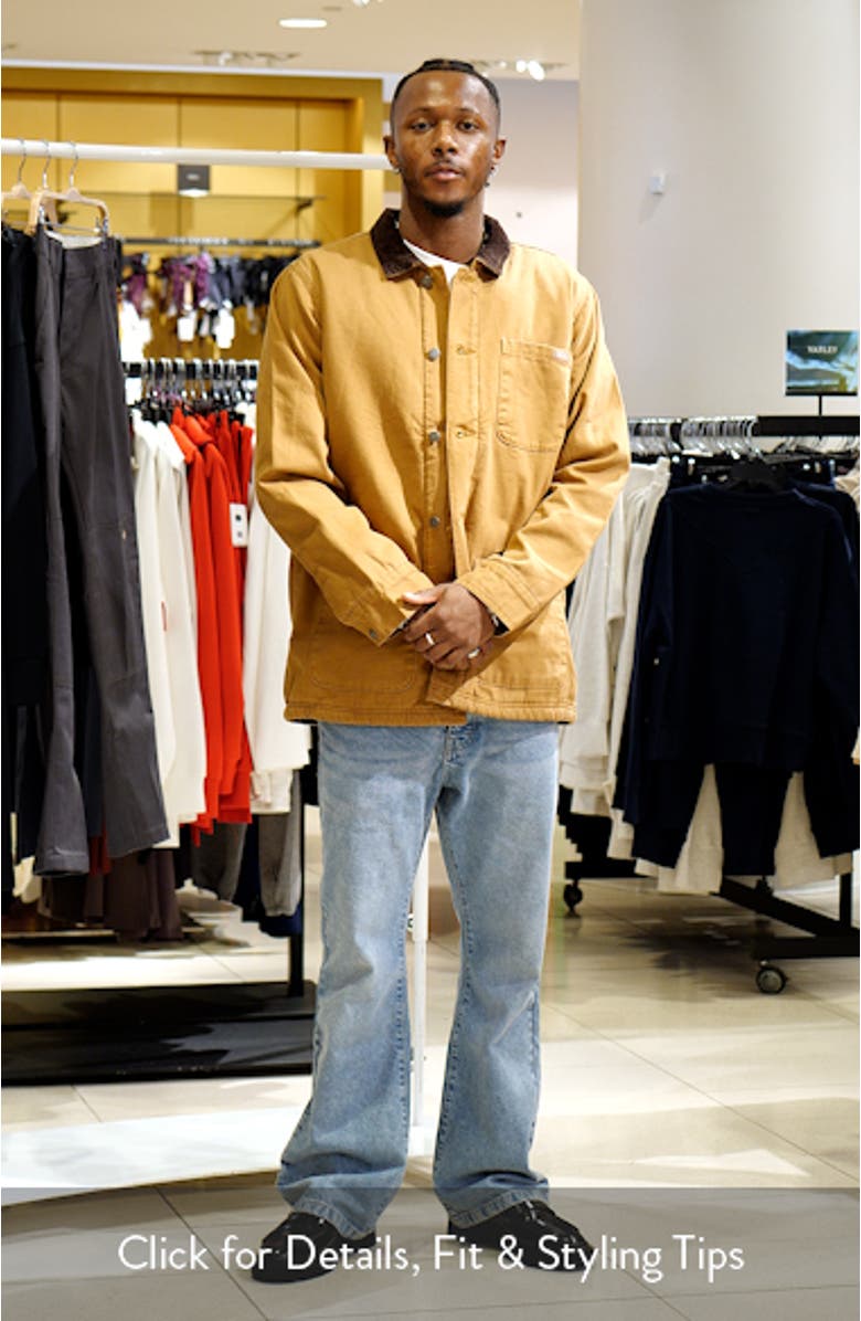 Duck Cotton Canvas Chore Jacket, sales video thumbnail