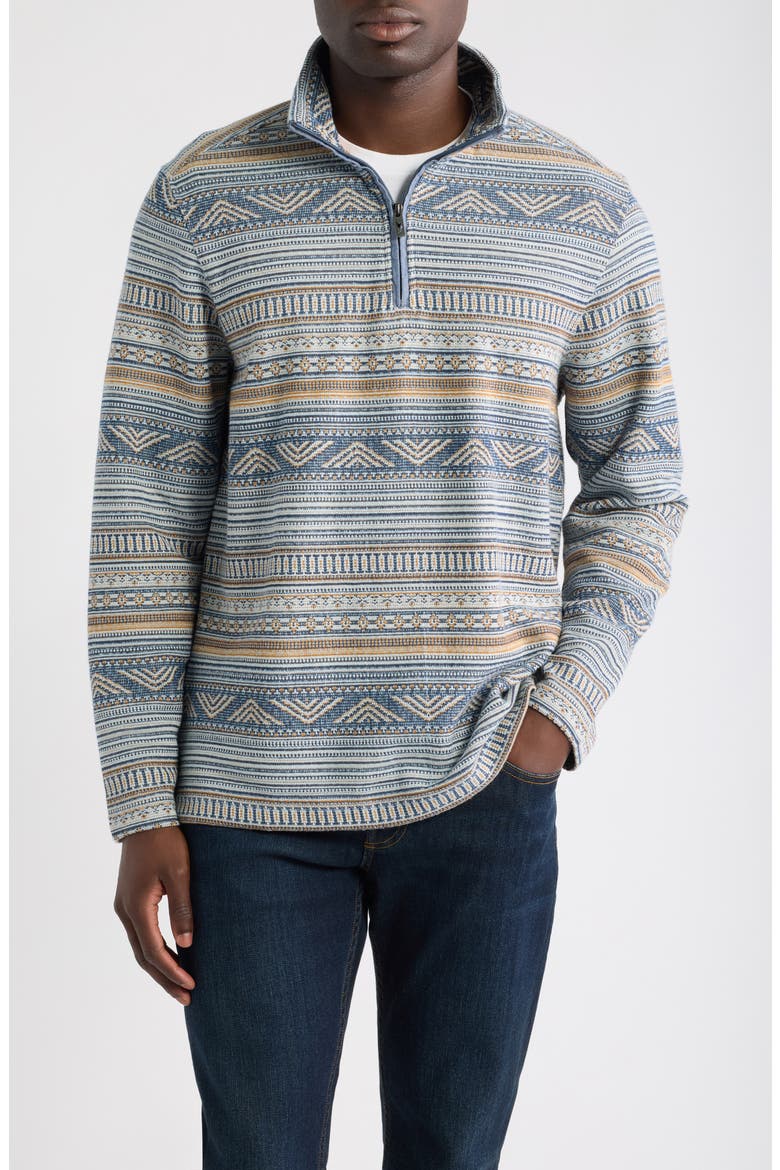 Sanroque Half Zip Pullover, Main, color, SEABANK SKY