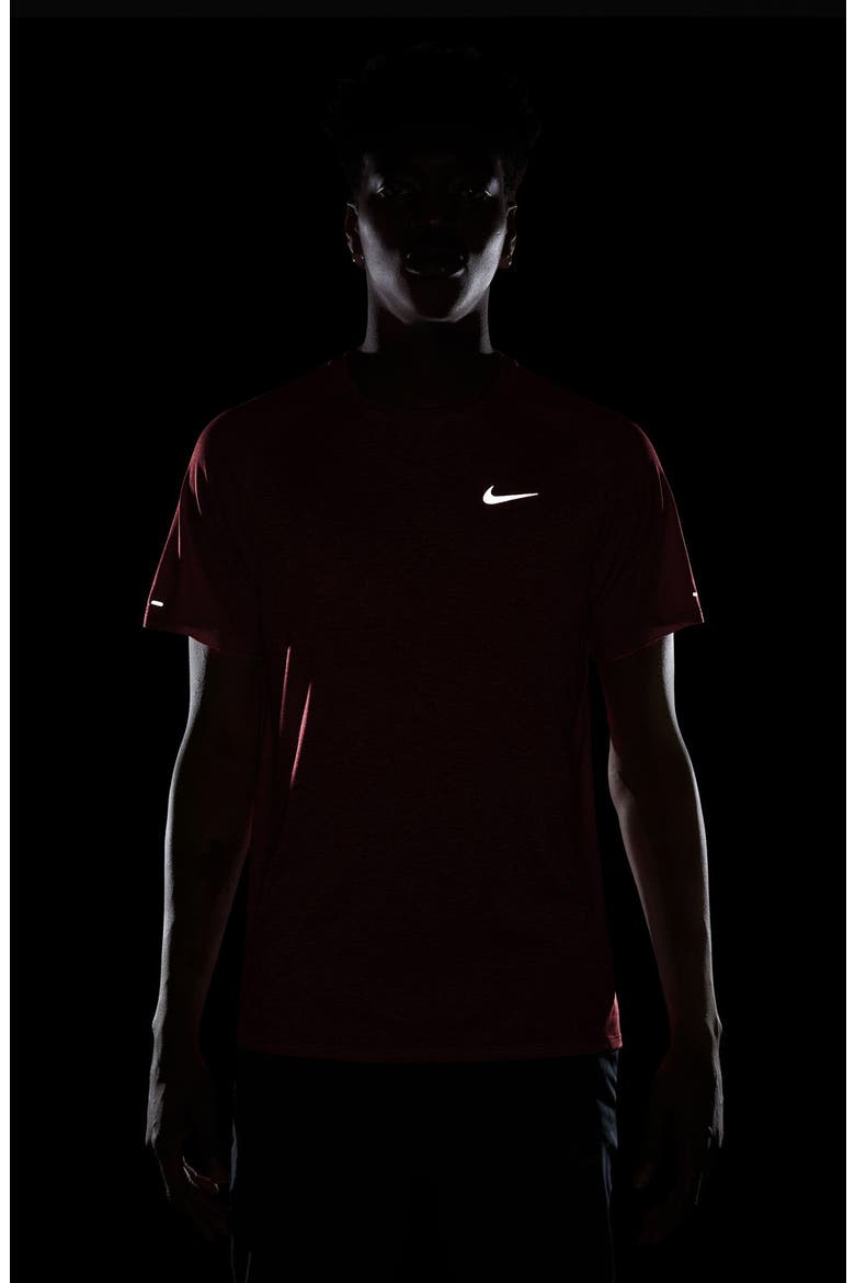 Stride Dri-FIT ADV Running T-Shirt, Alternate, color, LIGHT CRIMSON