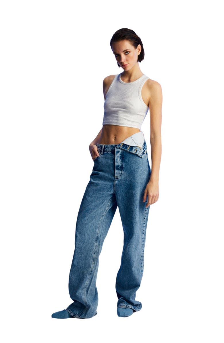 Nocturne High-Waisted Jeans, Main, color, 