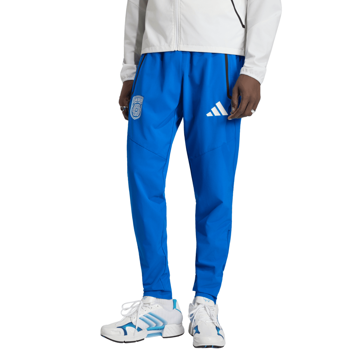 Men's adidas Blue San Diego FC Tiro Travel Pants