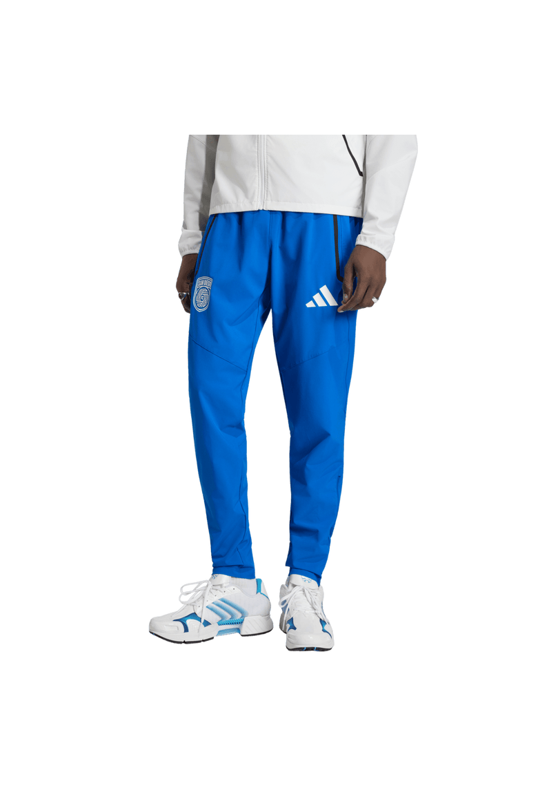 Men's adidas  Blue San Diego FC Tiro Travel Pants, Main, color, Blue