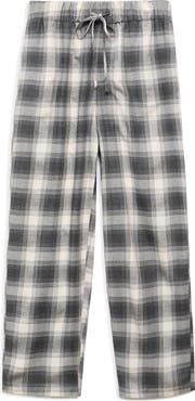 MANGO Plaid Flannel Pajama Pants