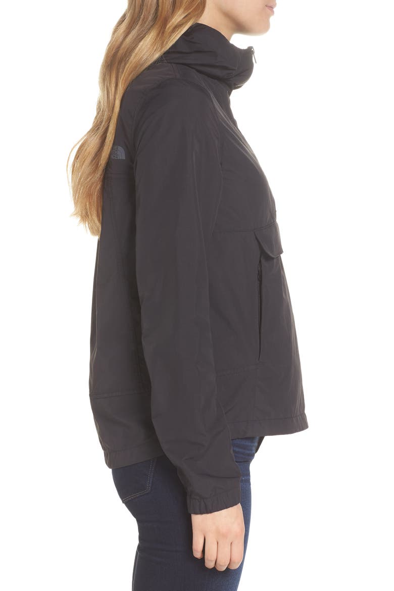 Crew Run Wind Anorak, Alternate, color, BLACK