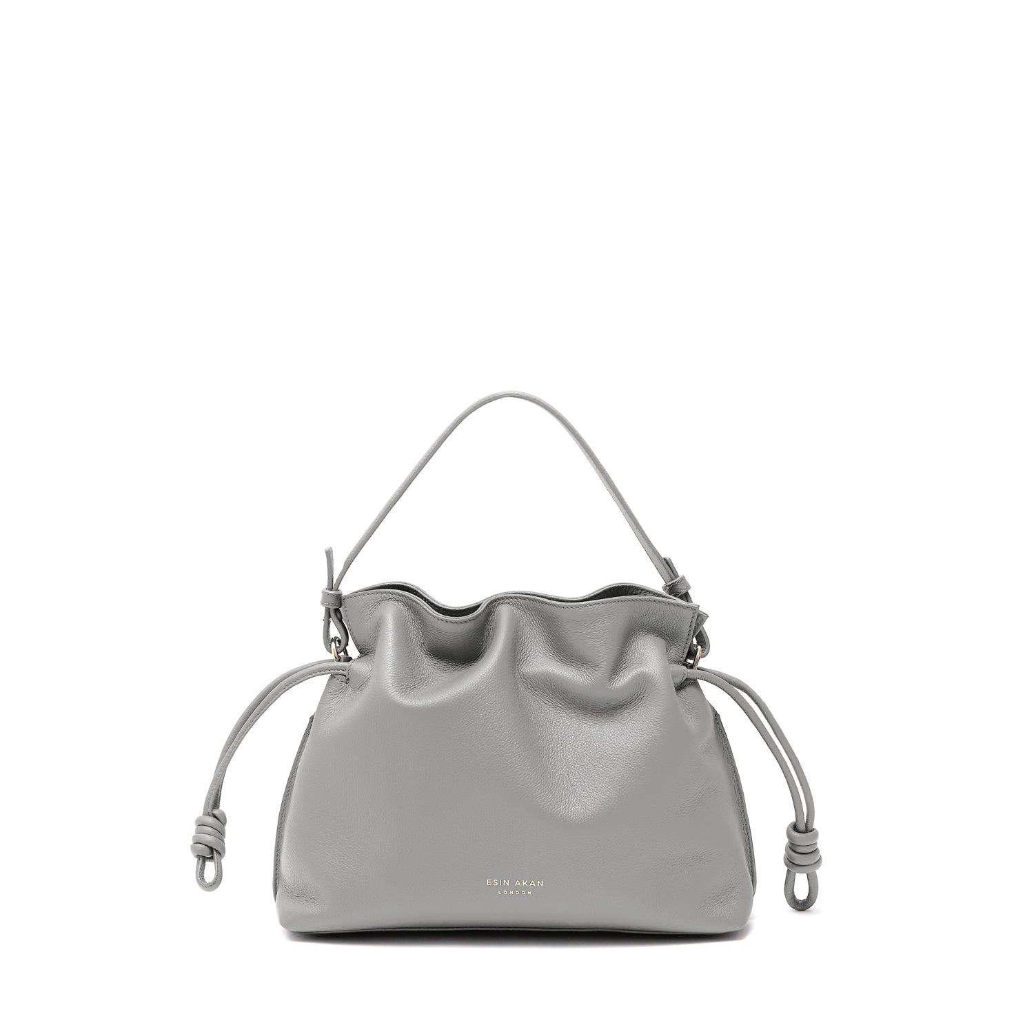 3-in-1 Midi Emma Leather Crossbody Bag, Alternate, color, Grey