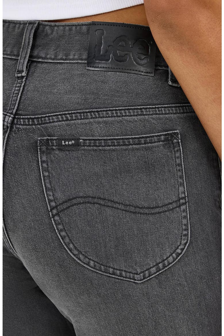 Rider High Waist Straight Leg Jeans, Alternate, color, NIGHT RAYS