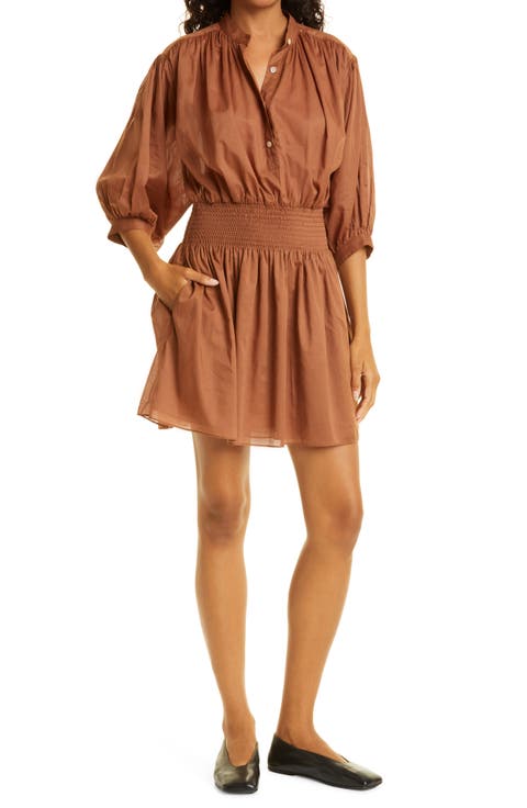 Cotton Voile Shirtdress