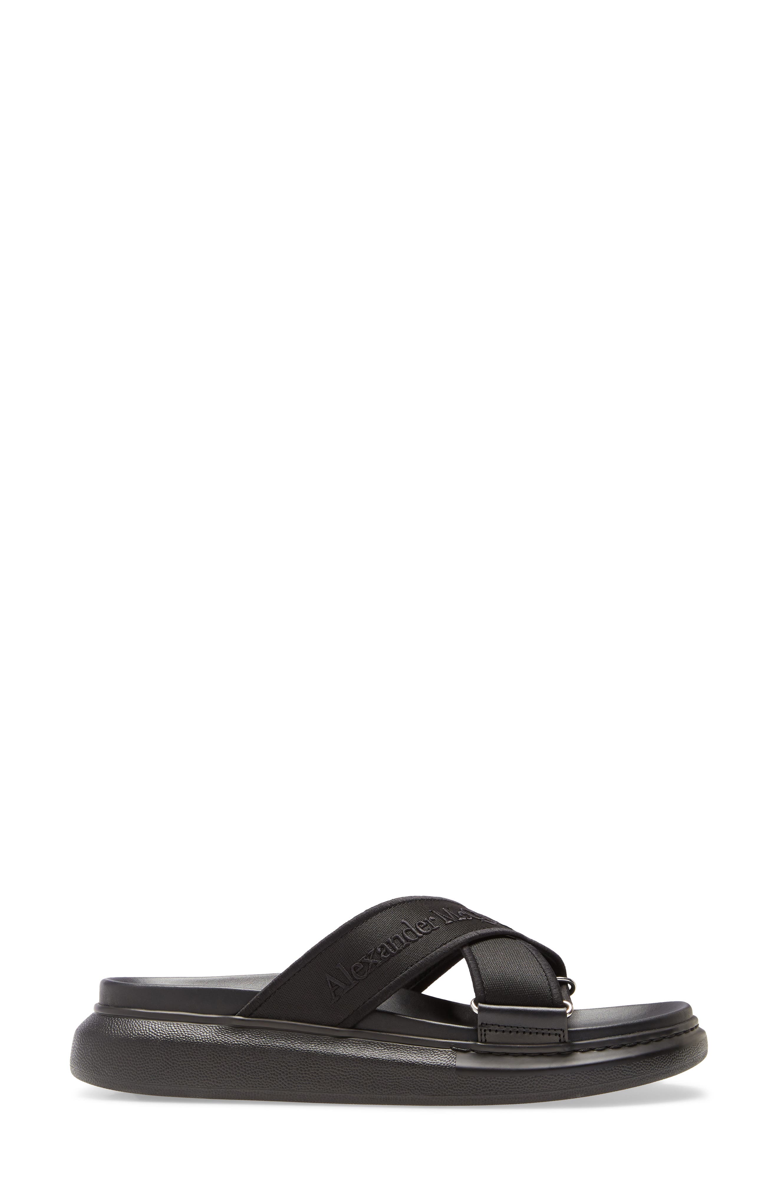 McQueen Alexander McQueen Slide Sandal, Alternate, color, 