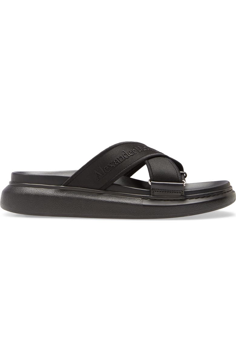 McQueen Alexander McQueen Slide Sandal, Alternate, color,