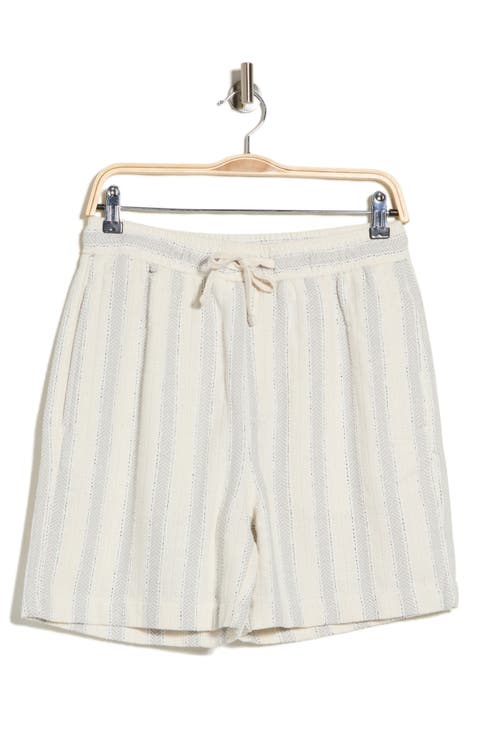 Textured Pull-On Shorts