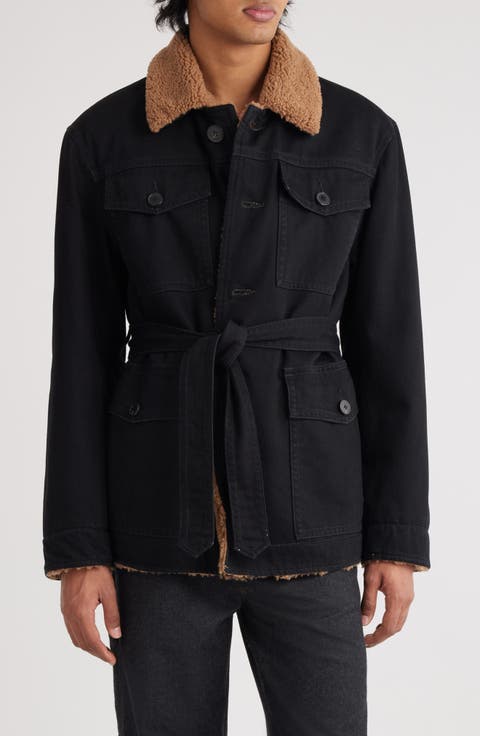 Vedro Faux Fur Lined Cotton Blend Jacket