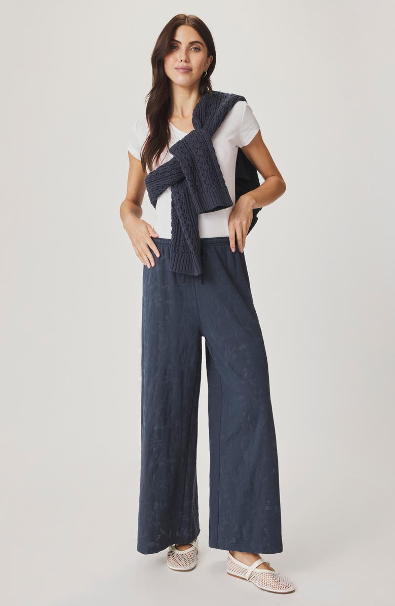 Splendid Air Burnout Drawstring Pants, Alternate, color, Indigo Windy Blue