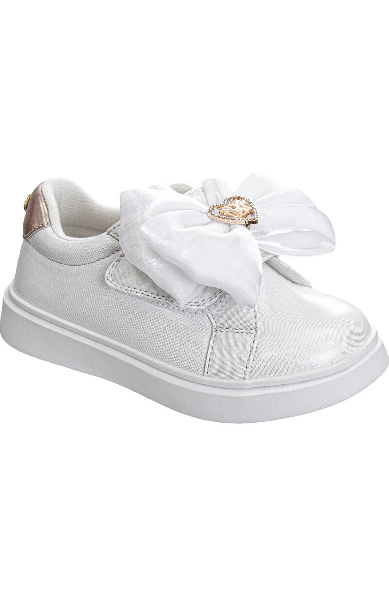 Badgley Mischka Collection Kids' Kensie Sneaker, Main, color, White