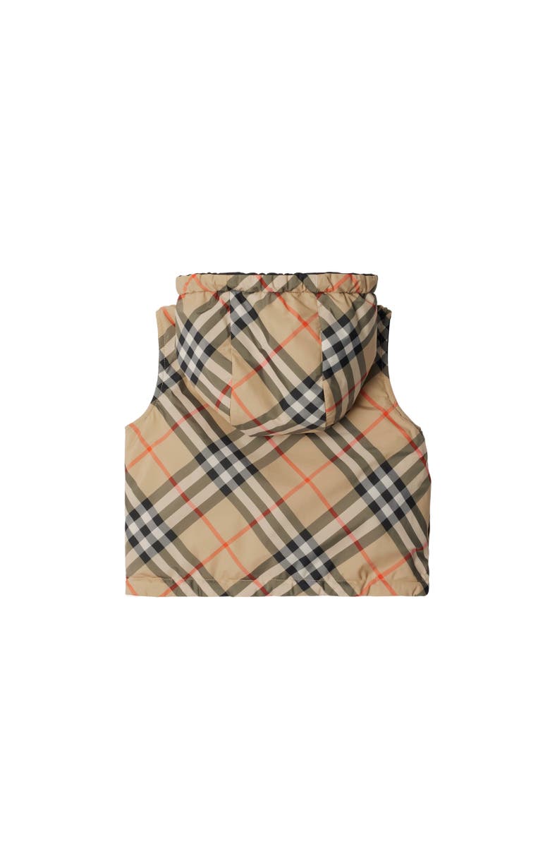 Burberry Reversible Check Gilet, Alternate, color, 