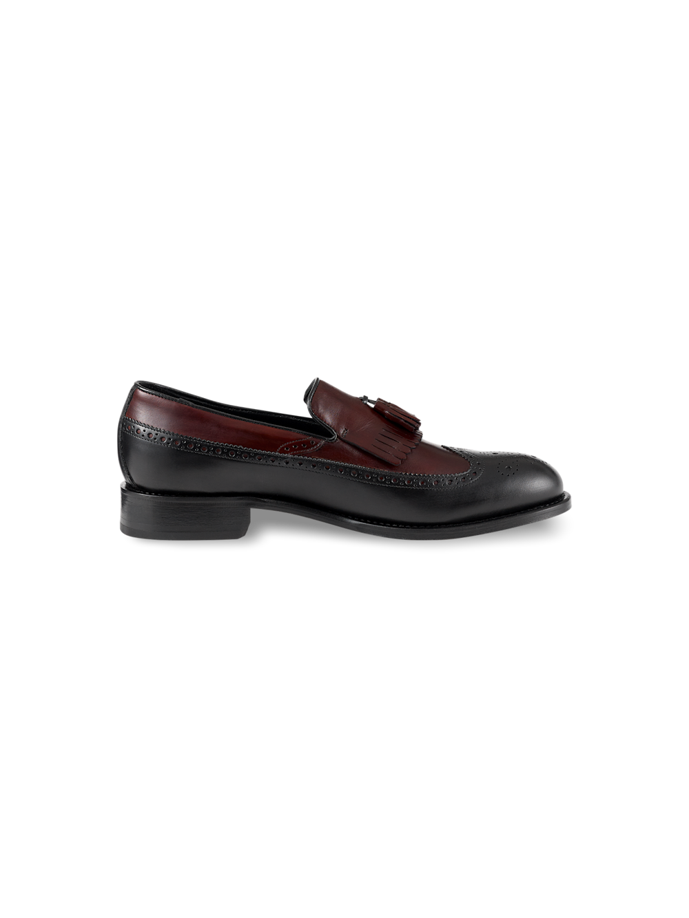 Paul Fredrick Maxwell Tassel Loafer, Alternate, color, 