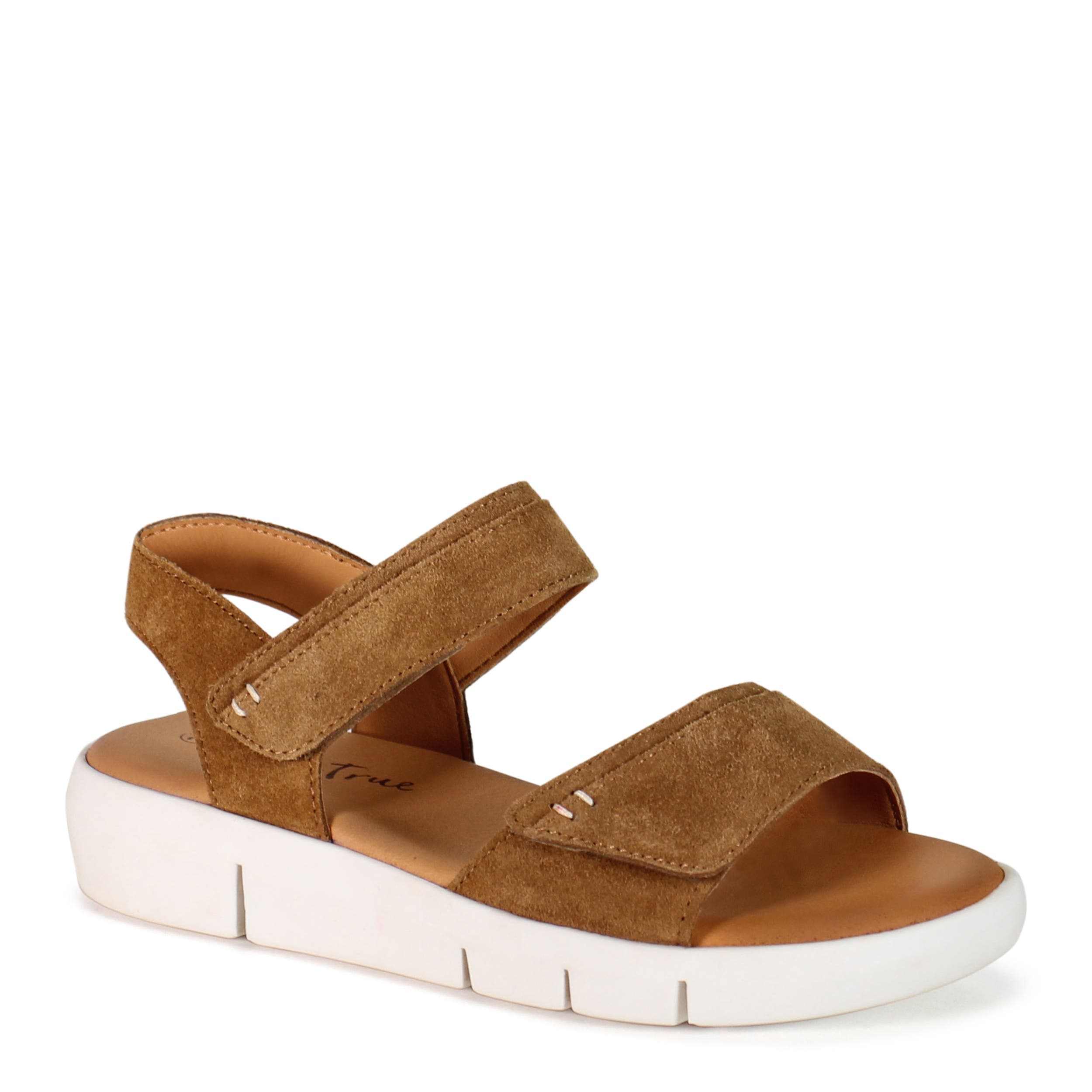 DibaTrue ANG ULAR Comfort Sporty Sandal, Main, color, Amber Haze