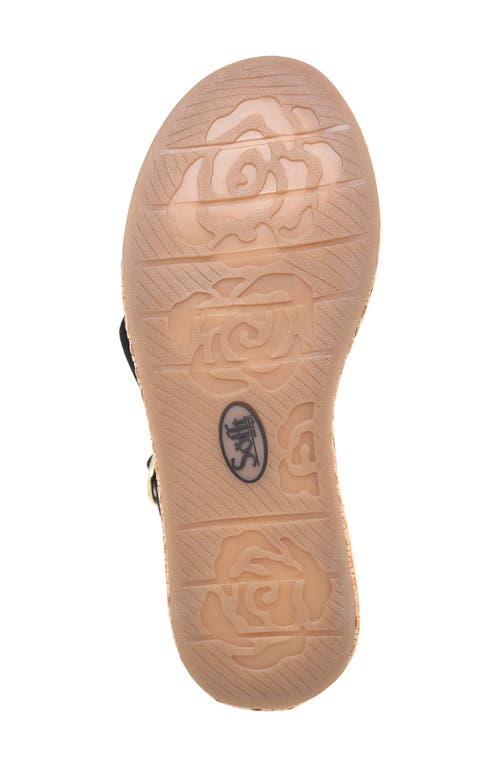 Söfft Farah Basketweave Platform Sandal