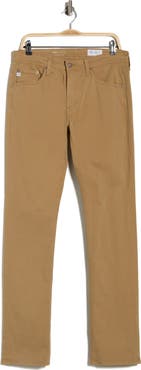 AG Everett Stretch Sateen Slim Straight Pants