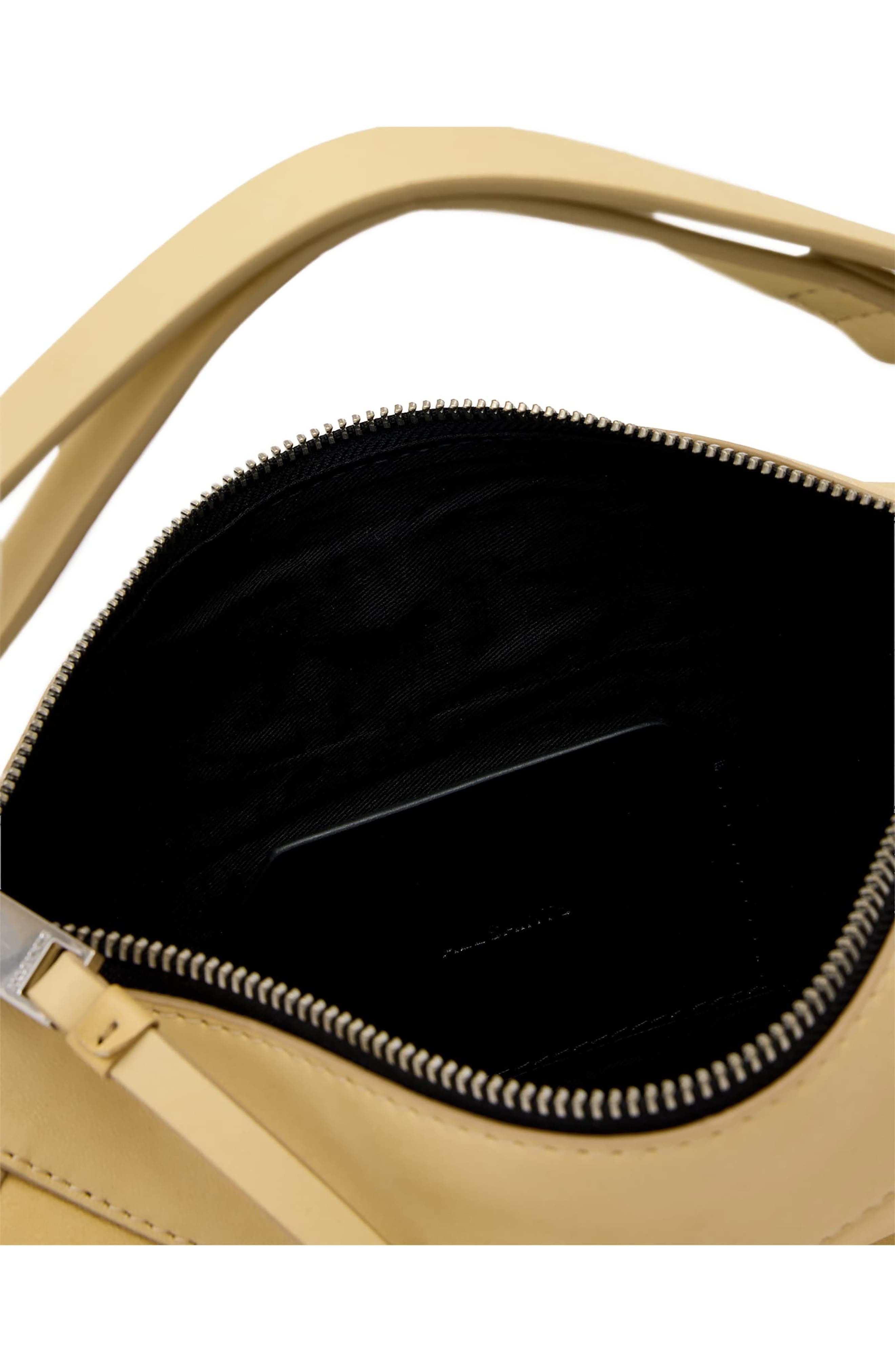 Micro Luna Shoulder Bag, Alternate, color, MELLOW YELLOW