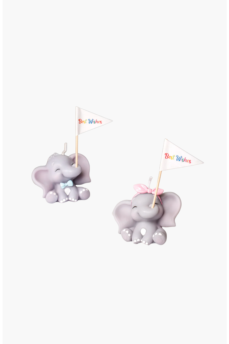 Baby Elephant Candle, Main, color, Boy and Girl set
