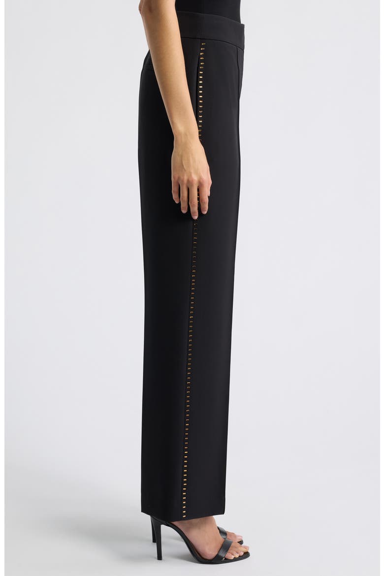 Margaret Pintuck Suit Pants, Alternate, color, NOIR