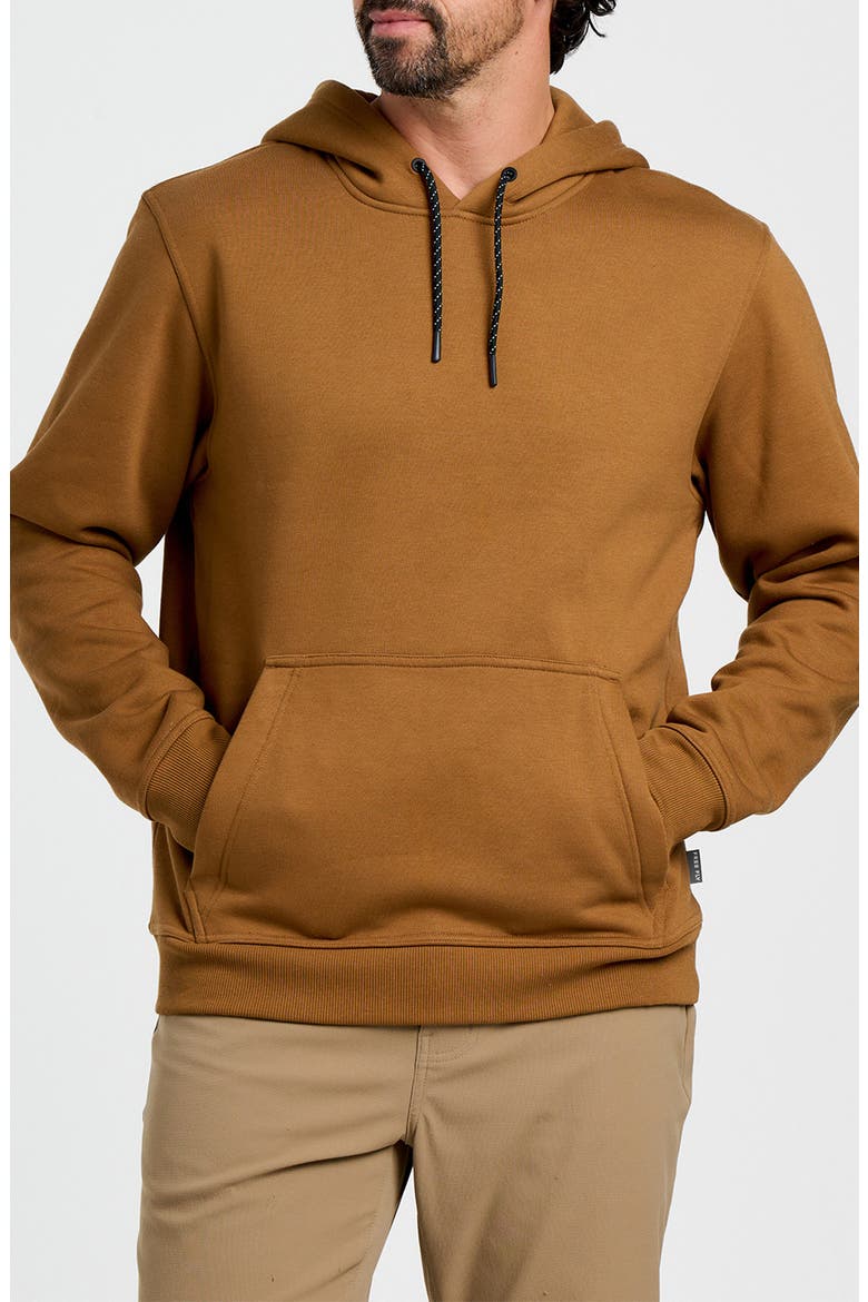 Northcoast Fleece Hoodie, Main, color, RUSSET