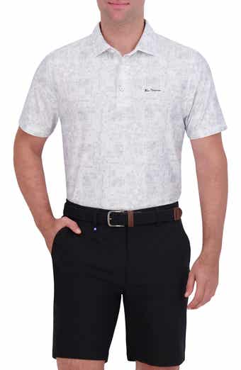 Ben Sherman Collage Print Stretch Tech Polo