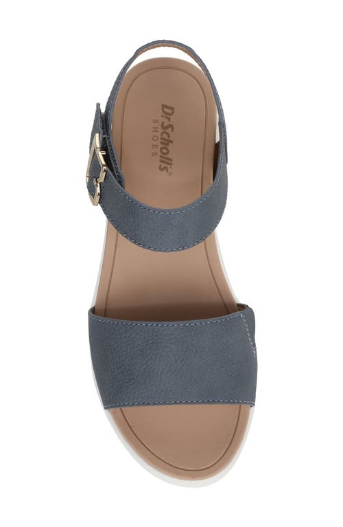 DR. SCHOLL'S DR. SCHOLL'S TIME OFF SKY ANKLE STRAP PLATFORM SANDAL