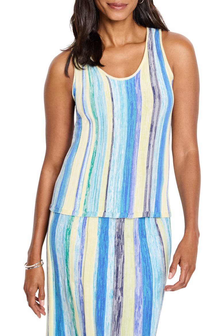 Coast Crush Tank, Main, color, BLUE MULTI