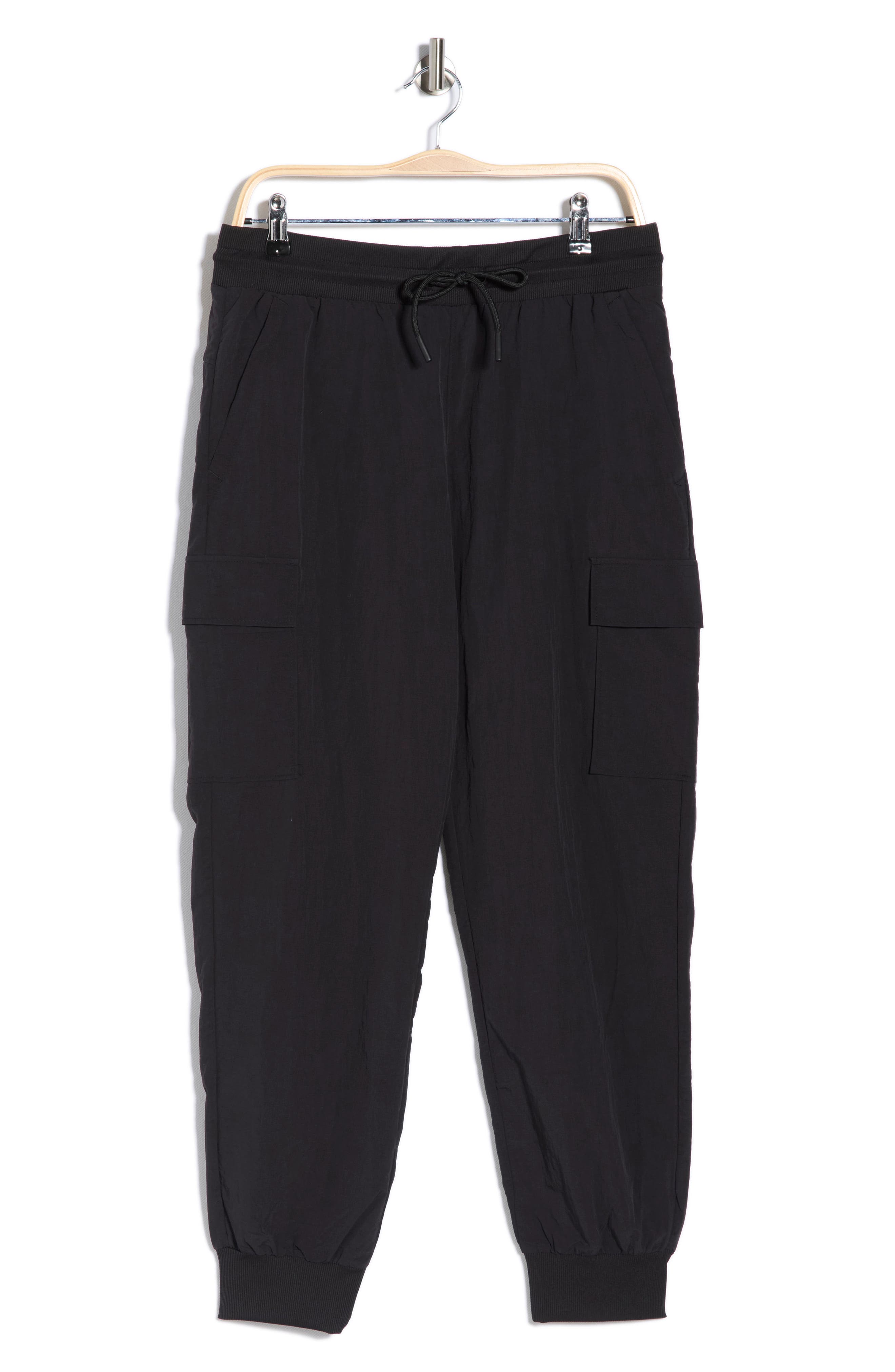 90 DEGREE BY REFLEX Crinkle Cargo Creed Joggers