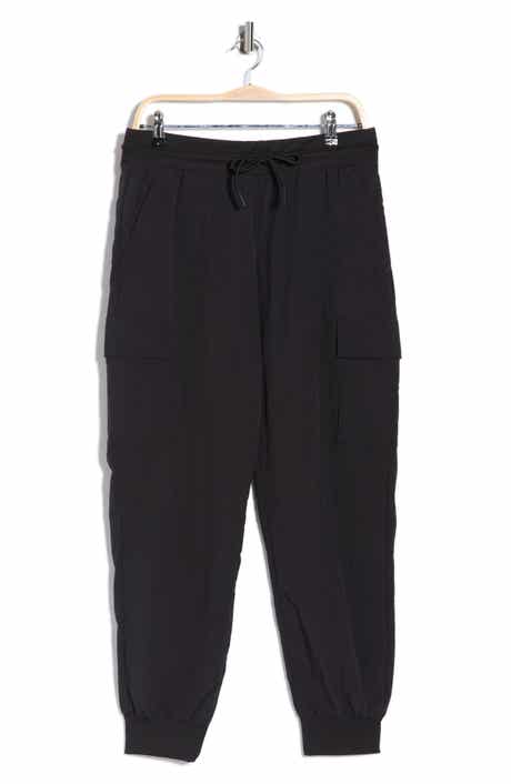 90 DEGREE BY REFLEX Crinkle Cargo Creed Joggers