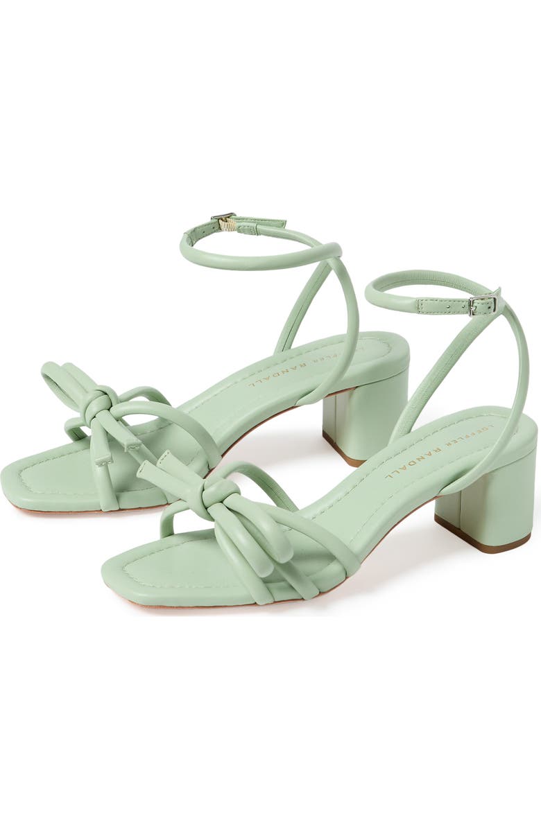 Loeffler Randall Mikel Knotted Sandal, Alternate, color, Mint