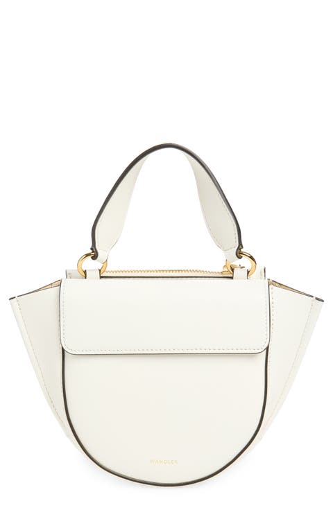 Small Hortensia Leather Handbag