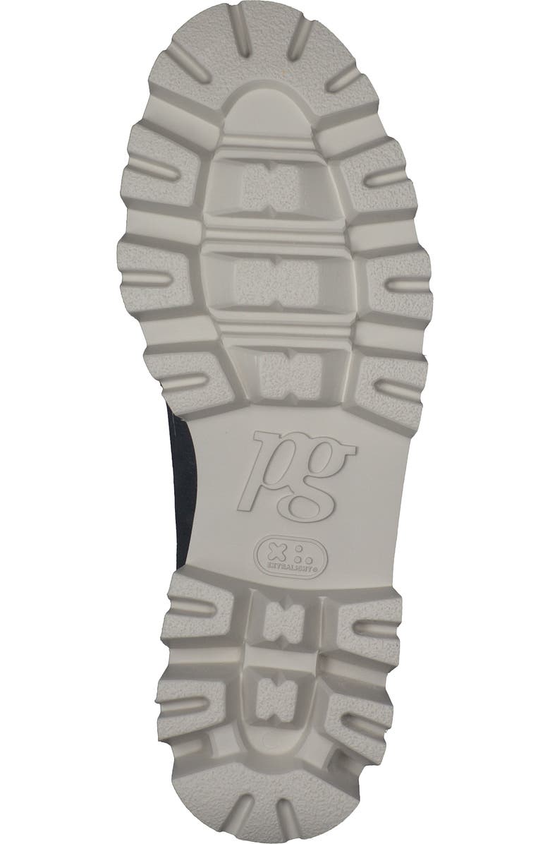 Paul Green Rosetta Platform Loafer, Alternate, color, Space Perf Sport Nubuck