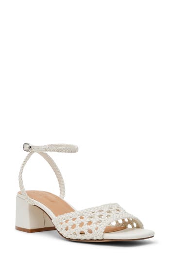 Steve Madden Soleil Ankle Strap Sandal In Neutral