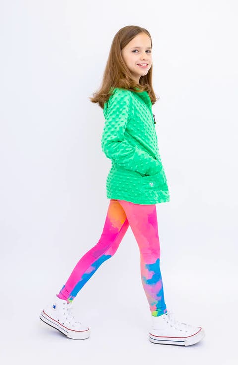 Multicolor Abstract Printed Leggings (Little Kid & Big Kid)