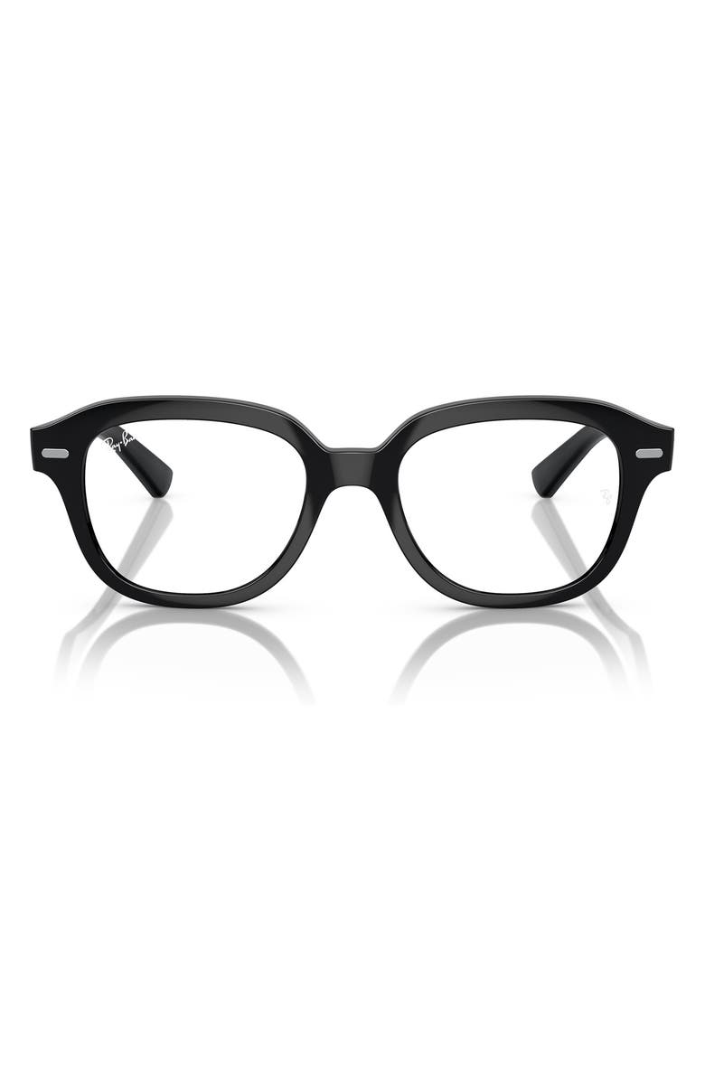 Ray-Ban Erik 51mm Square Optical Glasses, Main, color,