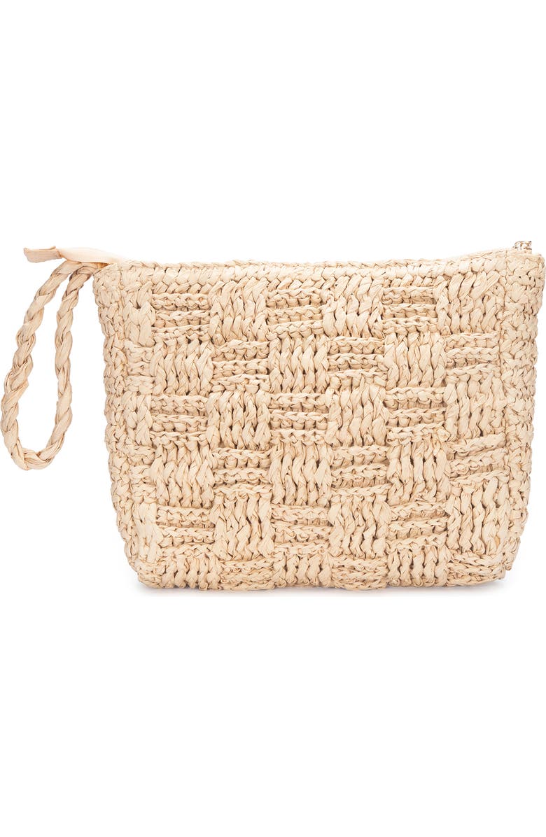 Faherty woven wristlet, Main, color, Natural