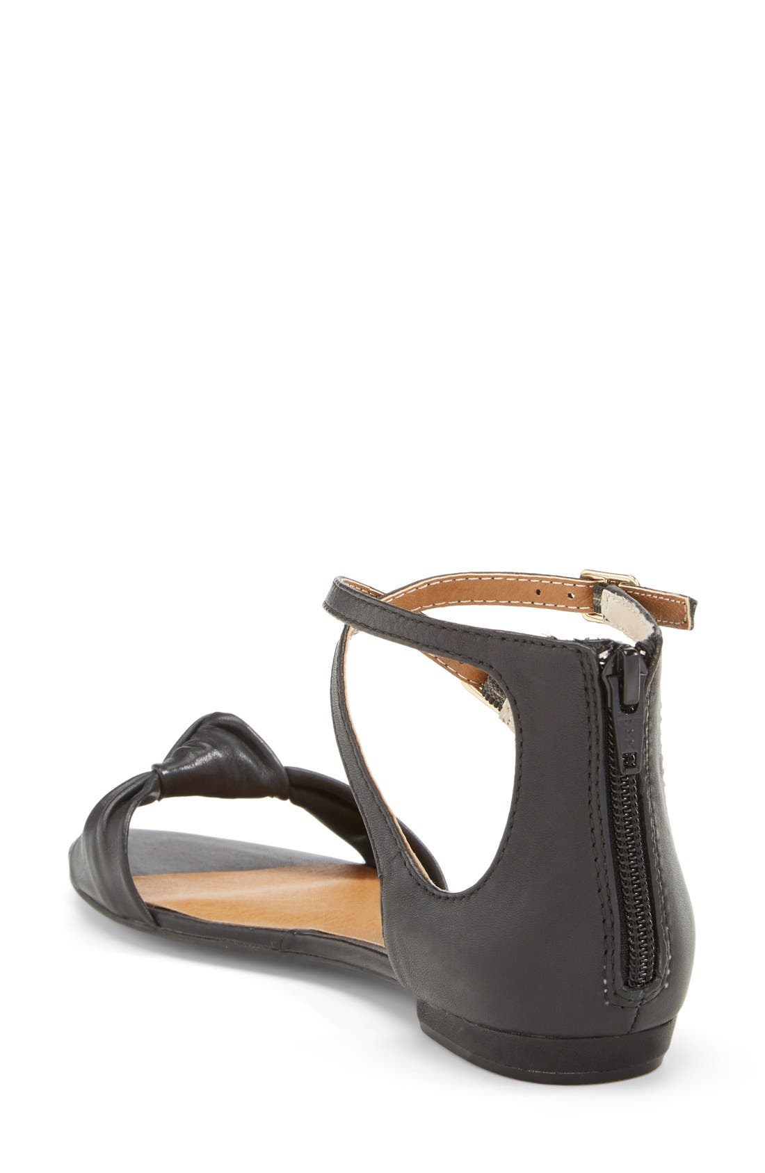 'I've Got a Secret' Sandal, Alternate, color, BLACK