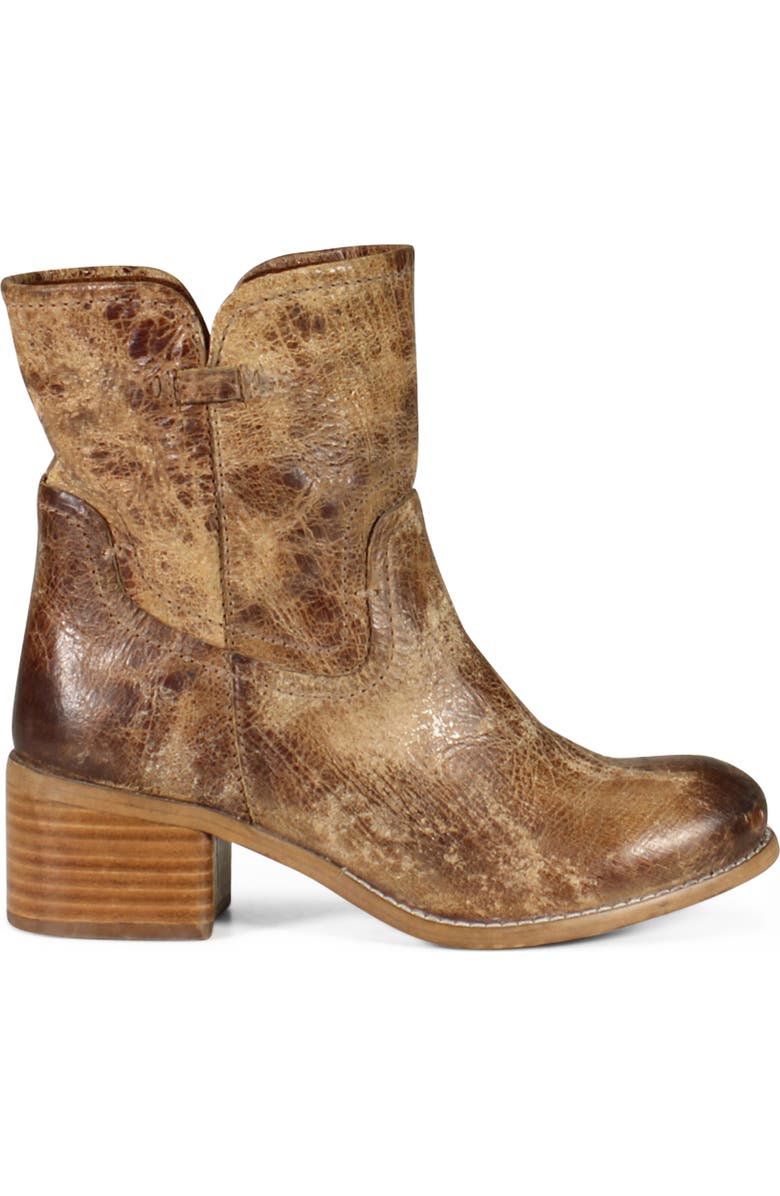 Diba True WEST HAVEN Pull-On Distressed Leather Western Boots, Alternate, color, Tan