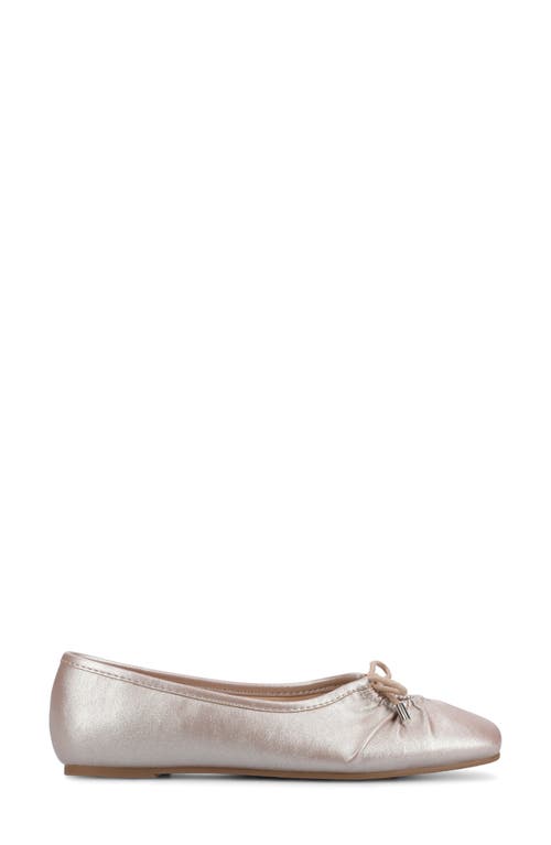 Journee Collection Callee Keyhole Square Toe Flat