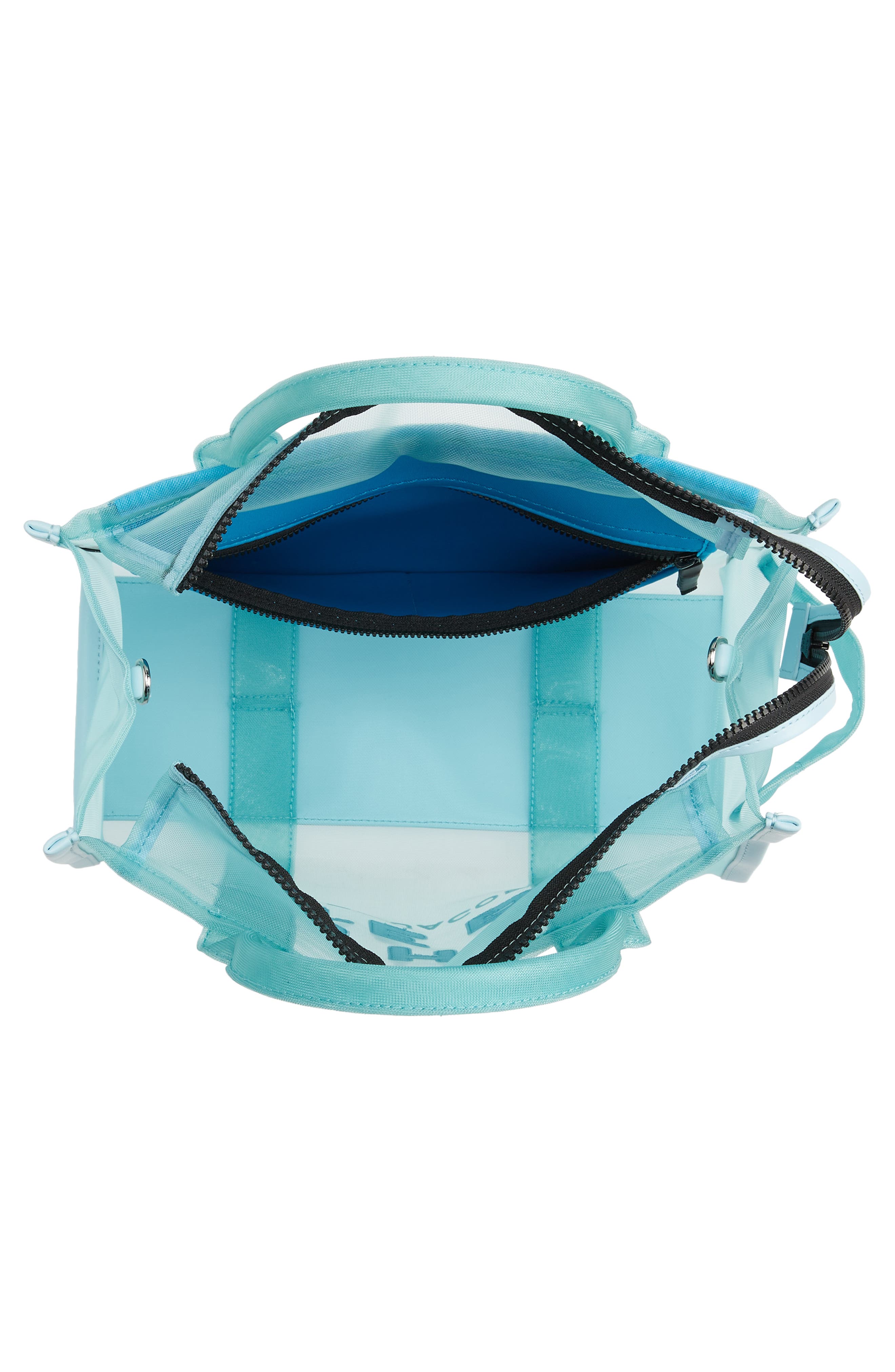 Marc Jacobs The Medium Mesh Tote Bag, Alternate, color, Pale Blue