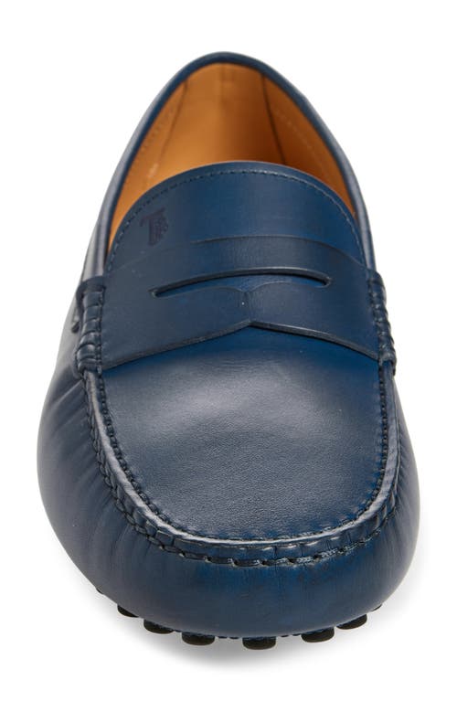 Tod's Loafers In Blu Tuareg