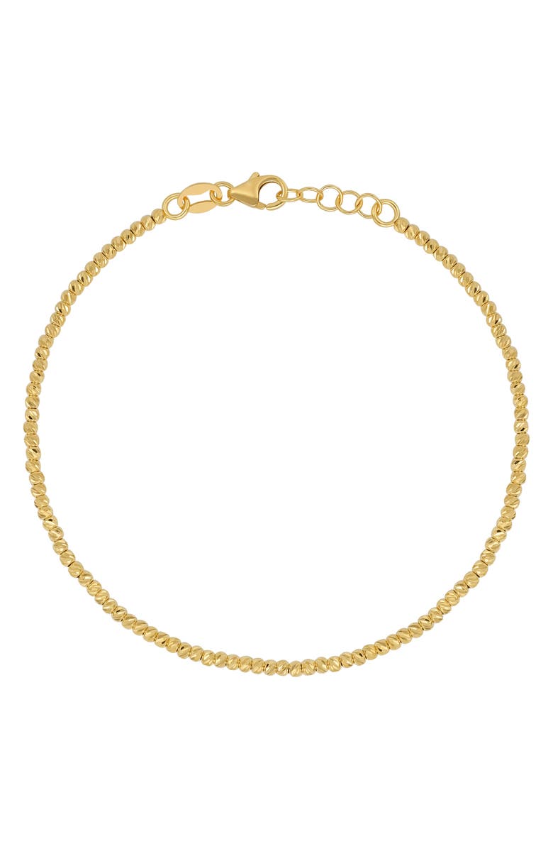Bony Levy 14K Gold Beaded Bracelet, Main, color, 14K Yellow Gold