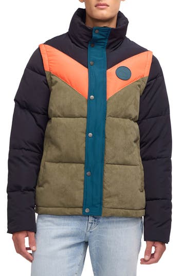 Scotch & Soda Ovela Puffer Vest In Classic Green
