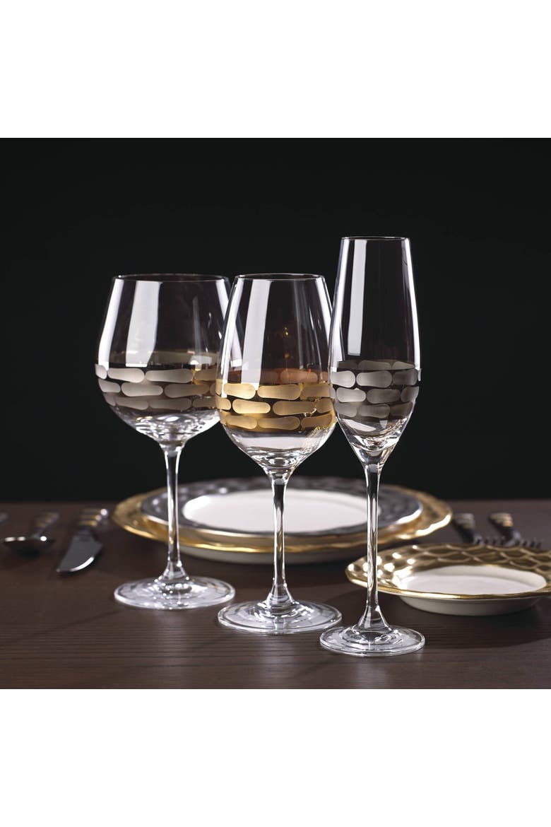 Truro Platinum Red Wine Set of 2, Alternate, color, clear/silver