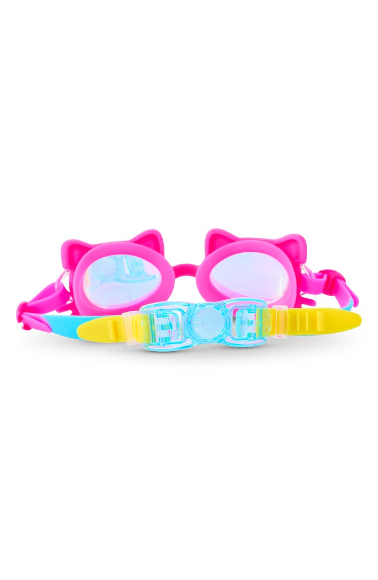 Bling2o Kids' Kitty Swim Goggles, Alternate, color, Bright Pink